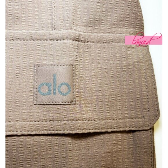 NEW Alo Dreamscape Cargo Wide Leg Pants Taupe Tan Oversized Utility Trousers S - Picture 10 of 13